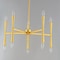 Maxim Lighting Rome 10-Light Chandelier 24625SBR - alternate 2